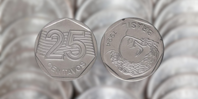 Existem alguns modelos de moedas de 25 centavos que podem chegar a valer milhares de reais. Conheça essas moedas raras!