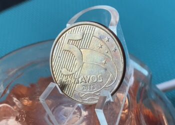 Moeda de 5 centavos rastro nas estrelas: caçada e valorizada por colecionadores!