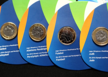 Moedas Comemorativas dos Jogos Olímpicos e Paralímpicos 2016