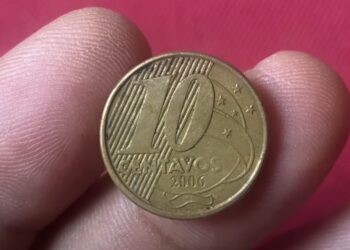 Caçada: saiba quanto vale a moeda de 10 centavos 2006!