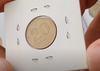 Raríssima moeda de 20 centavos 1944 pode valer mais de R$ 8 mil!
