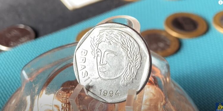 Os detalhes da moeda de 25 centavos 1994 que fazem ela ser caçada!