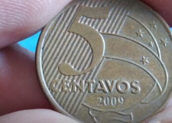 Moeda de 5 centavos 2009: erro incrível vale até R$ 200!