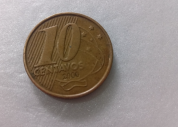 Moeda de 10 CENTAVOS com pequena falha chega a valer R$ 200