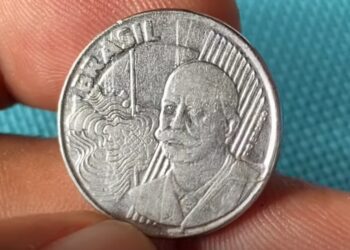 Erro raro: descubra o que há de especial na moeda de 50 centavos de 2002!