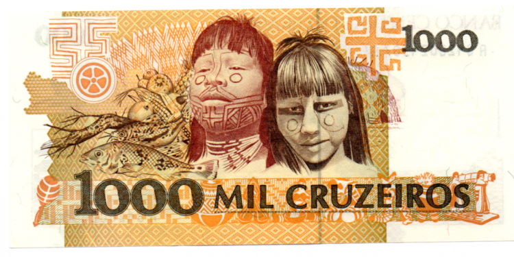 cedula 1000 cruzeiros