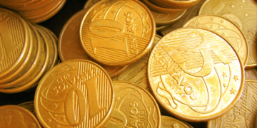 Moedas de 25 centavos de 1994 e 1995 podem valer até R$ 2 mil atualmente.