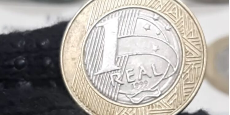 Moeda 1 real 1999