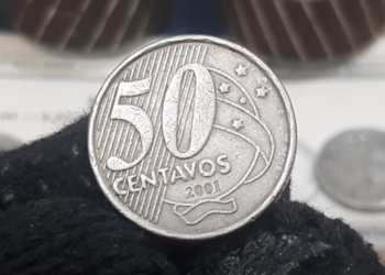 Descubra como ganhar mais de R$ 100 com a moeda de 50 centavos de 2001!