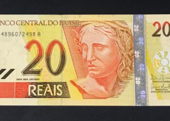 Cédula de 20 reais