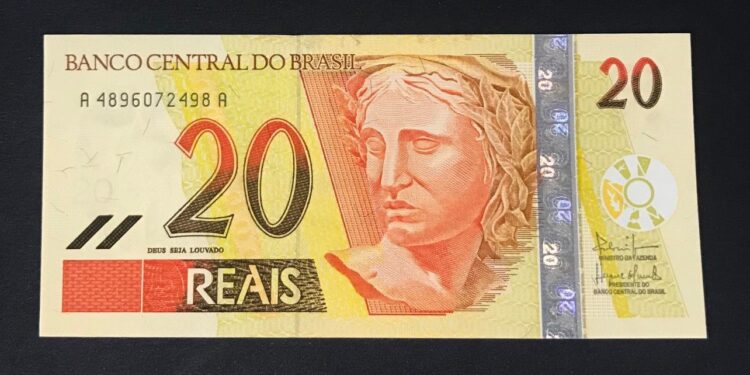 Cédula de 20 reais