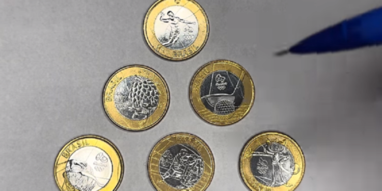 Tesouros Olímpicos: As Moedas de 1 Real que Podem Valer Até R$ 5.000