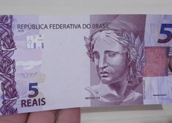 Cédula de 5 reais