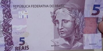 Cédula de 5 reais