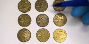 Moeda Rara de 25 Centavos Vale uma Fortuna