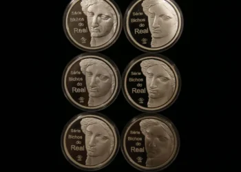 Moeda do mascote das olimpíadas, pode render até R$800