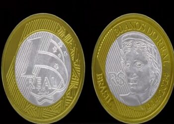 Moeda 30 anos do real
