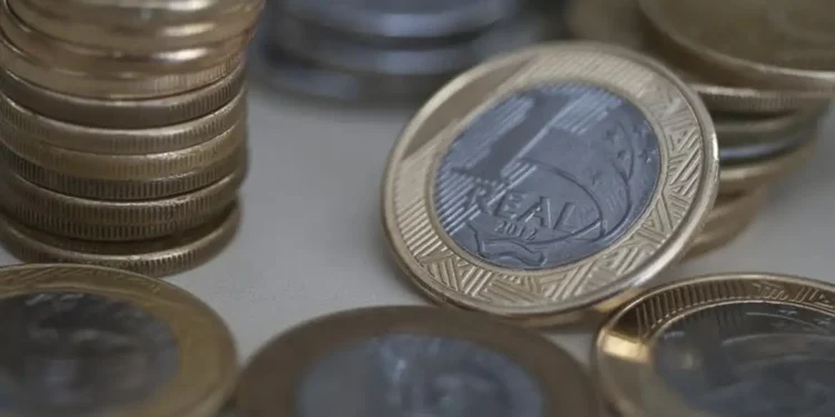 Moeda comemorativa do beija-flor