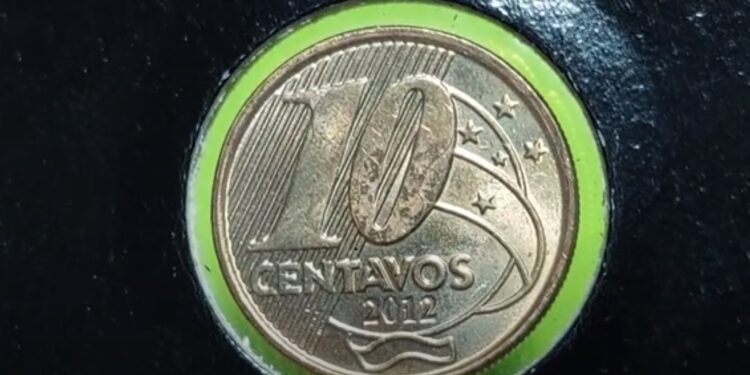 10 centavos 2012.