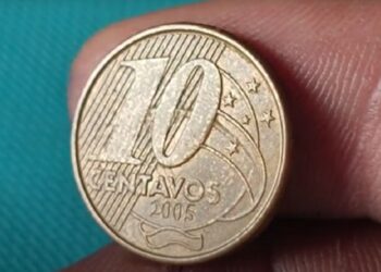 Por que a moeda de 10 centavos de 2005 pode valer até R$ 70?