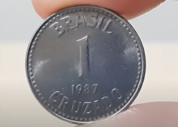 Moeda 1 cruzado 1987