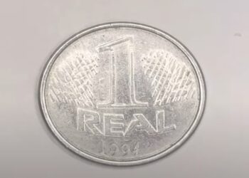 Moeda 1 real 1994 sem erros