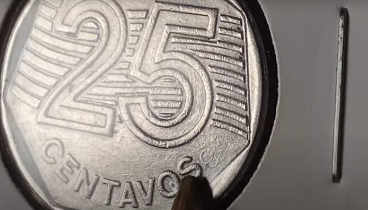 A moeda rara de 25 centavos de 1994: uma joia da primeira família do ...