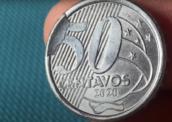 Erros valiosos: como o defeito na moeda de 50 centavos de 2020 aumenta seu valor