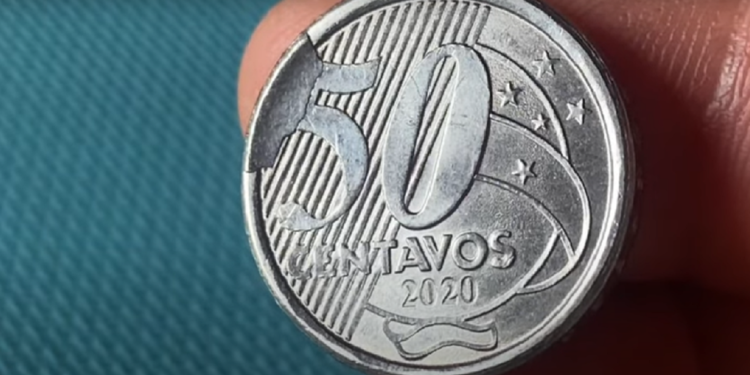 Erros valiosos: como o defeito na moeda de 50 centavos de 2020 aumenta seu valor
