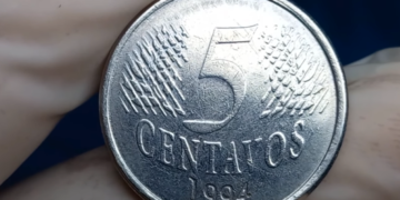 Entenda o Valor e a História da Moeda de 5 Centavos de 1994 com Defeito de Cunhagem