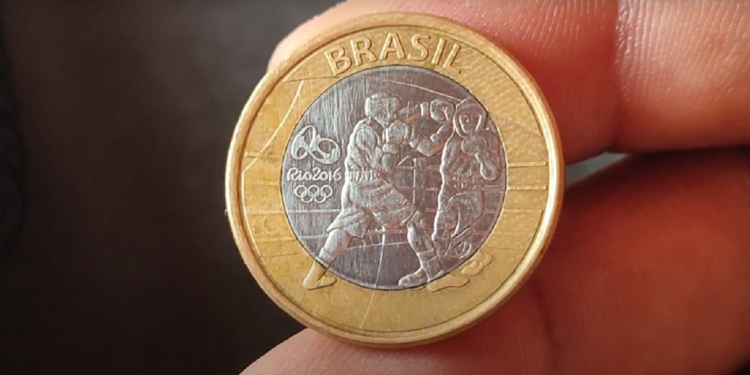 Moeda rara ou comum? Saiba o valor da moeda de 1 real do boxe das Olimpíadas 2016