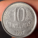 Moeda de 1 centavo de 1997 com erro de cunhagem que pode valer até 120 reais
