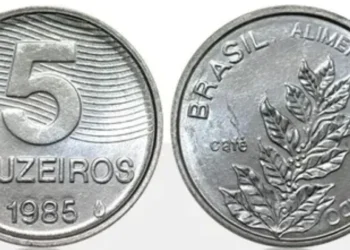 Moeda de 5 Cruzeiros de 1985 pode valer até R$ 700: saiba reconhecer e vender a sua