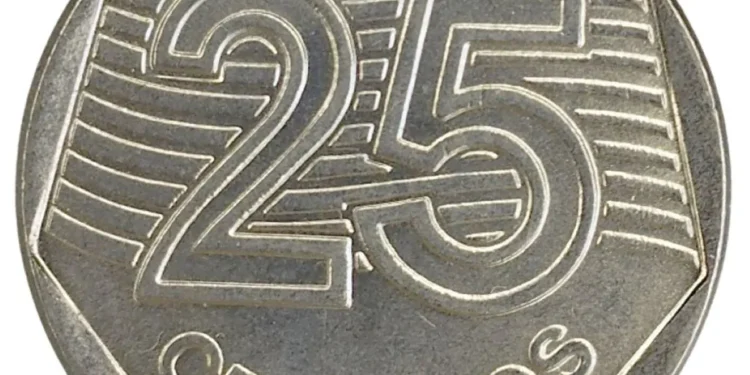 Troco valioso: descubra se suas moedas de 25 centavos podem valer até R$ 200