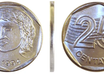 Moeda de 25 Centavos de 1994: Veja por que essa peça pode valer centenas de reais