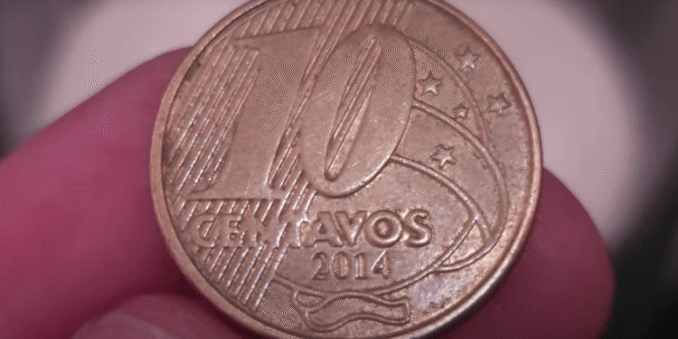 Moeda de 10 centavos de 2014: raridade, erros e valores revelados