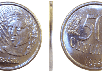 Moeda de 50 centavos de 1994: o erro oculto que pode valer até R$ 500