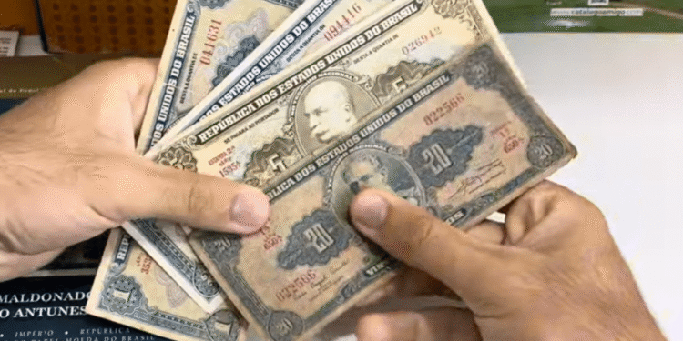 Quanto valem hoje as cédulas do Cruzeiro emitidas entre 1942 e 1967?