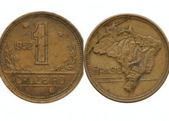 Erro de cunhagem transforma moeda de 1 cruzeiro em peça cobiçada; veja como reconhecer