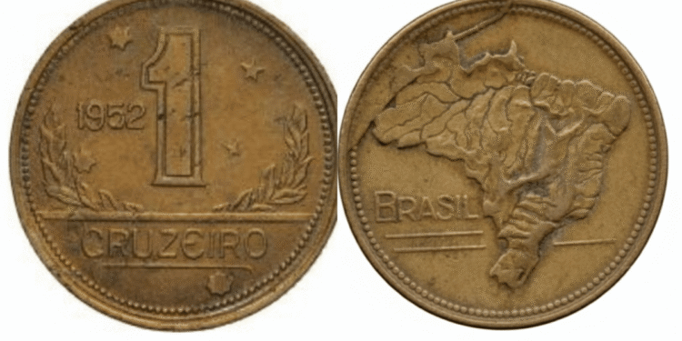 Erro de cunhagem transforma moeda de 1 cruzeiro em peça cobiçada; veja como reconhecer