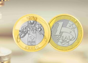 Moeda de 1 Real do Paratriatlo: saiba como um erro de cunhagem pode render até R$ 900