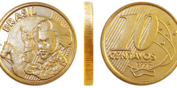 Moeda de 10 Centavos de 1998: descubra o erro de giro que transforma troco em R$ 100