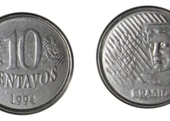 Moeda de 10 Centavos de 1994 com Erro de Data Pode Valer R$ 100 no Seu Bolso