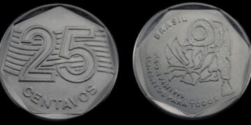 Moeda da FAO de 25 centavos pode valer até R$ 3 mil: descubra se você tem uma