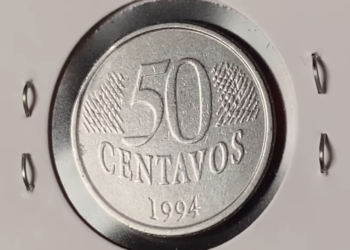 Moeda de 50 centavos de 1994: saiba por que ela pode render até R$ 400 ao seu bolso