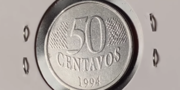 Moeda de 50 centavos de 1994: saiba por que ela pode render até R$ 400 ao seu bolso