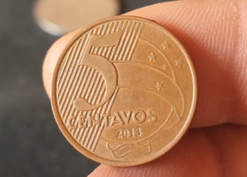 Troco precioso: como uma simples moeda de 5 centavos pode render R$ 180