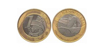 Achou no troco? Esta moeda de 1 real pode render até R$ 7.000; veja como reconhecer