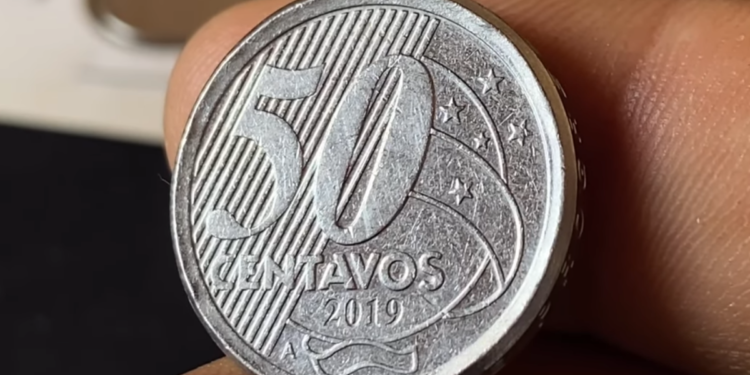 Moeda de 50 Centavos Rara: Saiba por que a Série 2019 “A” Já Vale até R$ 2.000