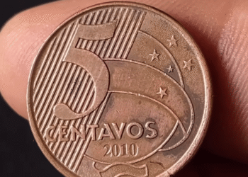 Moeda de 5 centavos pode valer R$ 400: descubra se você tem uma fortuna no bolso